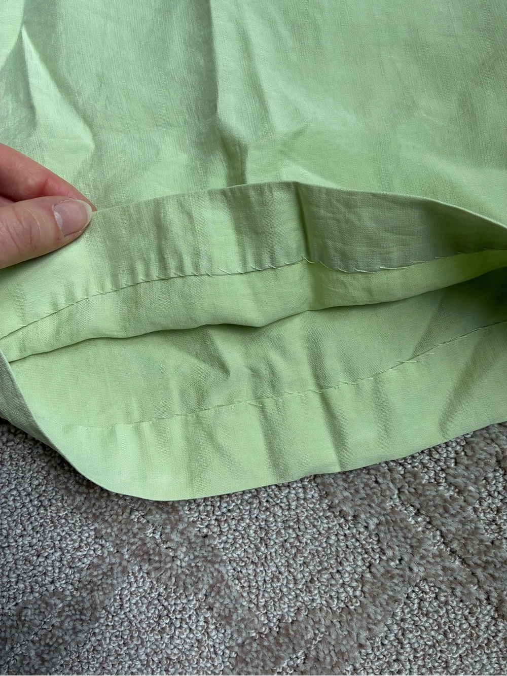 Pleated green Zara trousers - Picture 6 of 9
